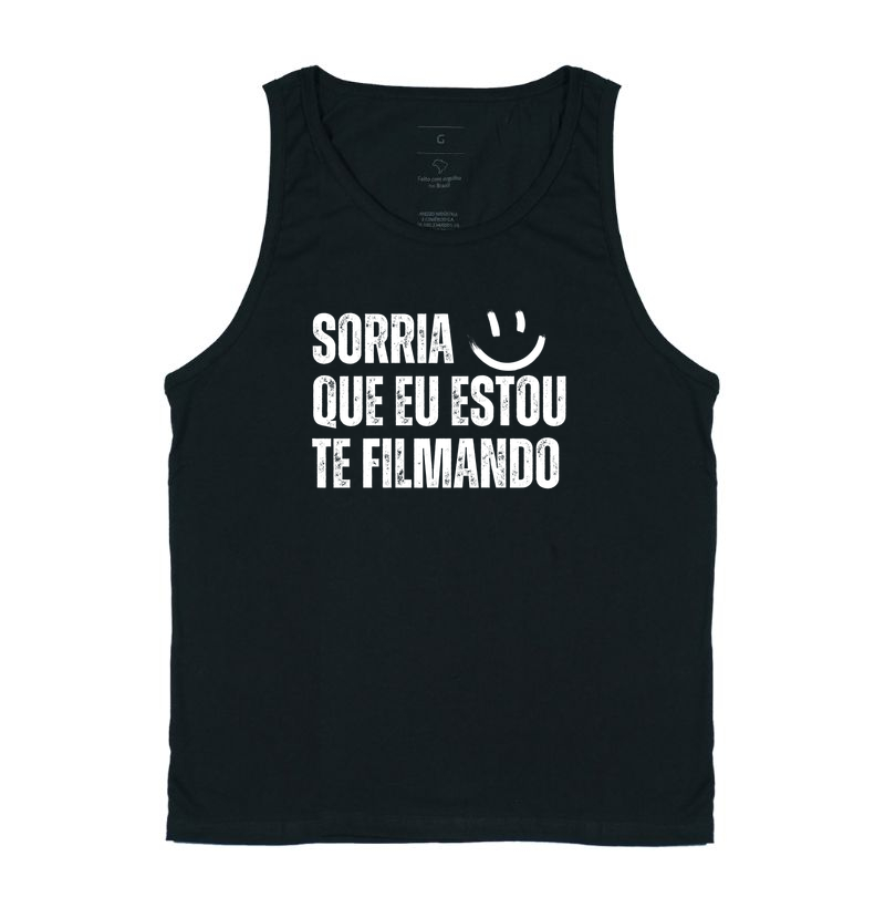 Sorria que eu estou te filmando - Regata