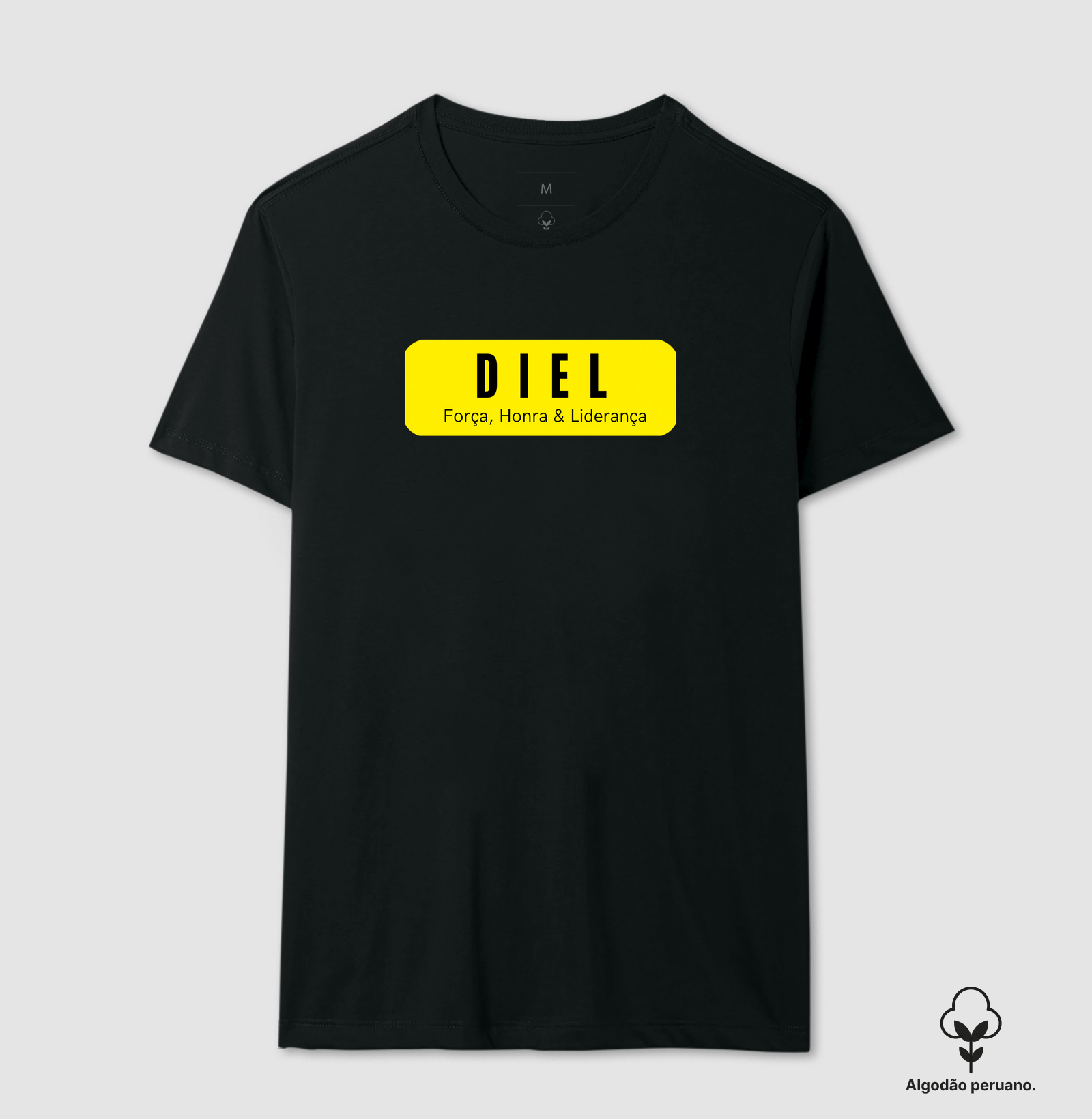 Diel — Força, Honra & Liderança - Camiseta Algodão Peruano