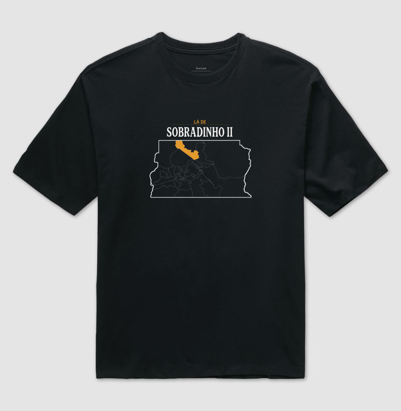 Sobradinho II | Território DF - Camiseta Oversized