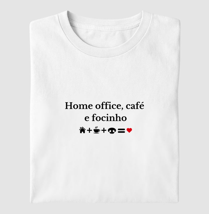 Home Office, Café e Focinho