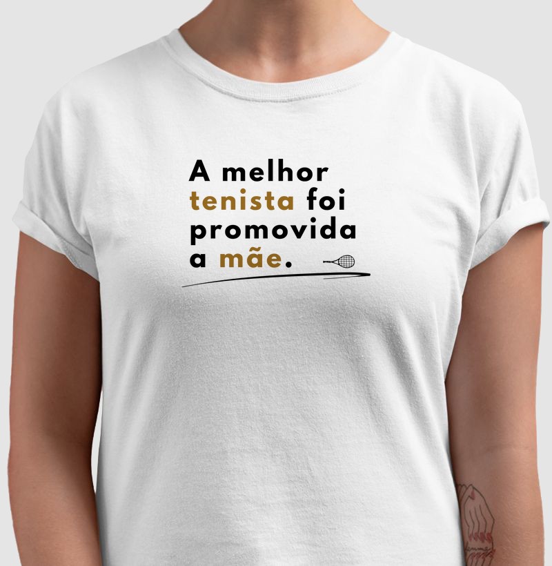 A melhor tenista foi promovida a mãe