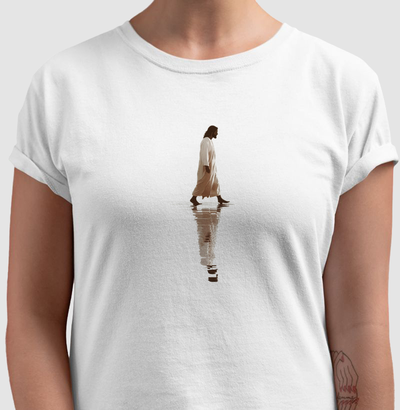 Camiseta - Jesus e o Reflexo