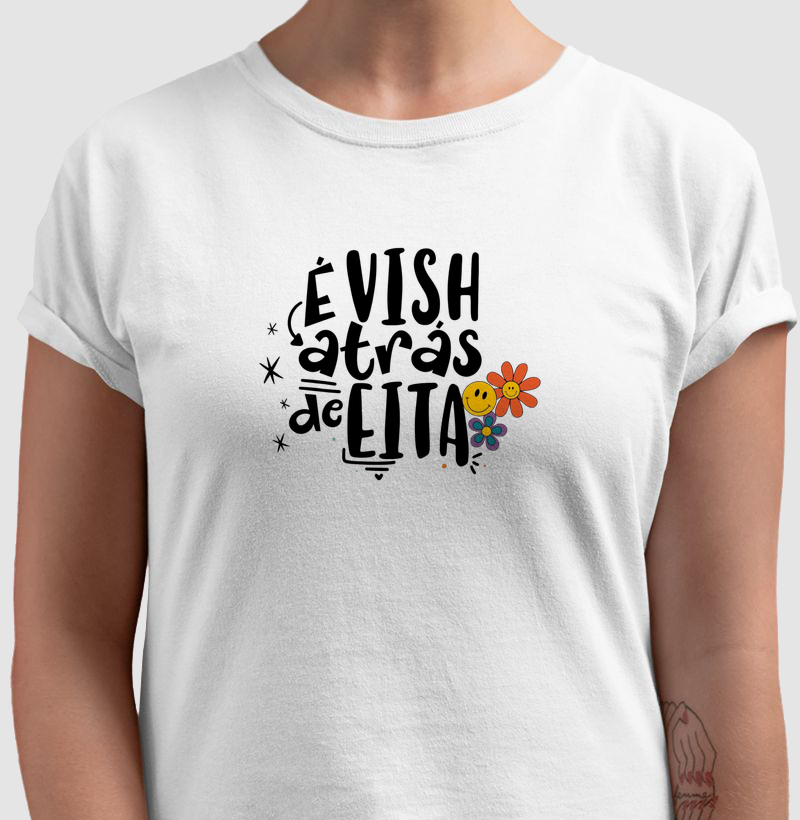 Camiseta Vish Atrás de Eita
