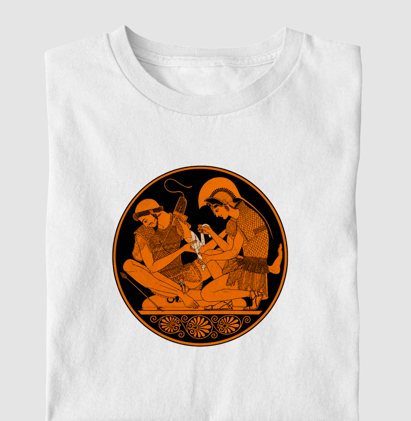 Camiseta Aquiles Socorre Pátroclo II