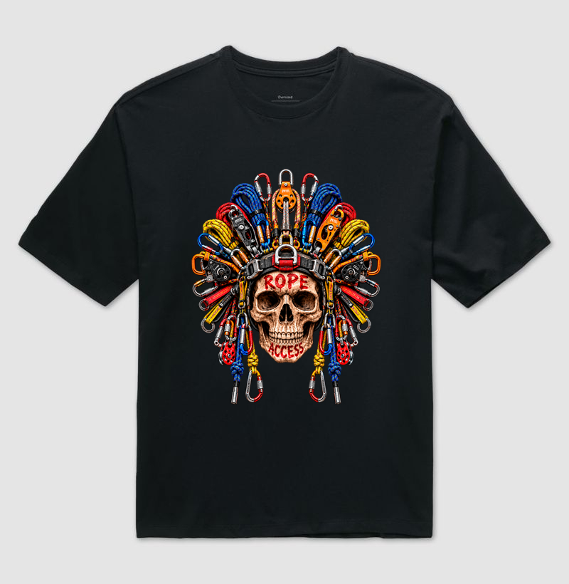 Rope Access Cocar - Camiseta Oversized
