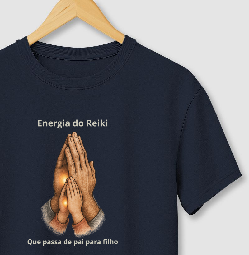 Energia do Reiki Que Passa de Pai para Filho
