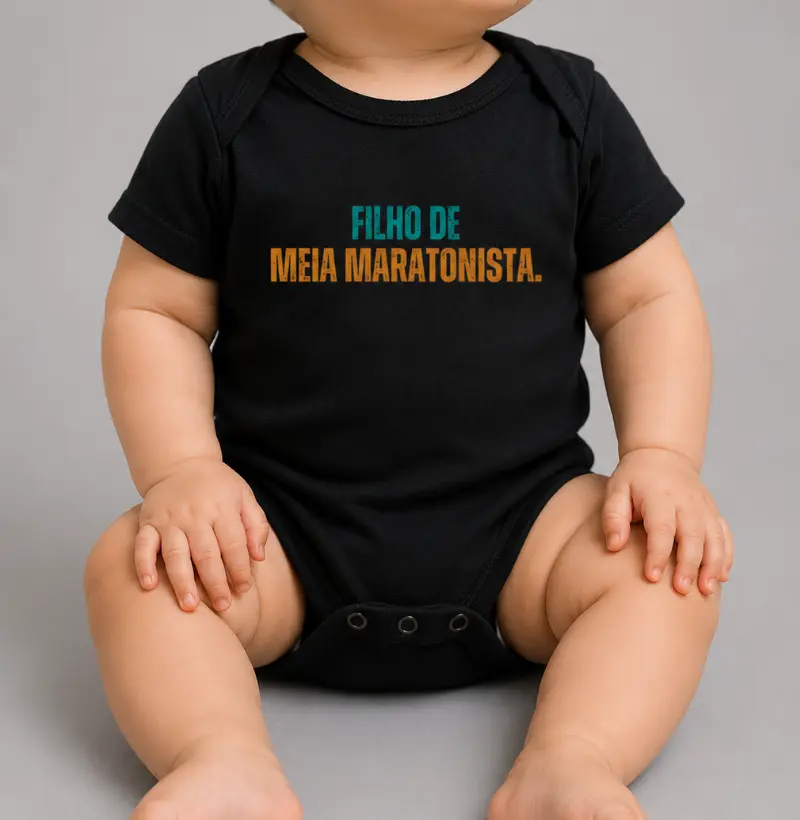 Body Infantil - Filho de Meia Maratonista