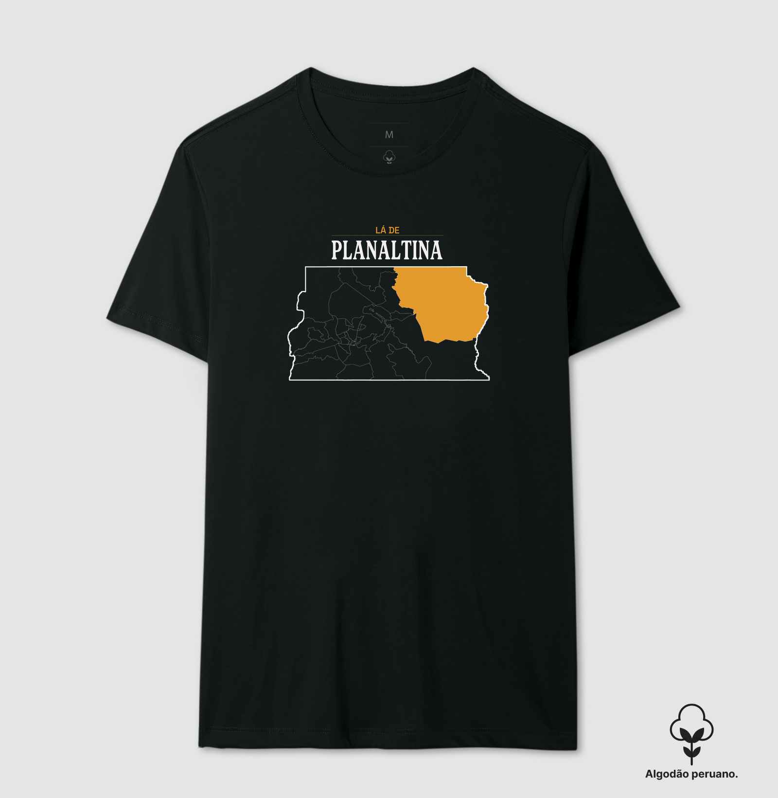 Planaltina | Território DF - Camiseta Algodão Peruano