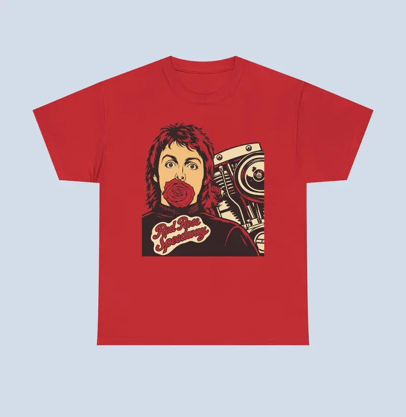 Camiseta Red Rose Speedway Paul McCartney - Camiseta