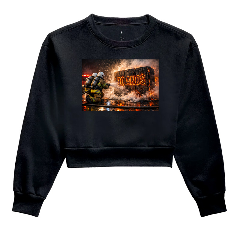 Camisa comemorativa de 30 anos de serviço 5 - bombeiro