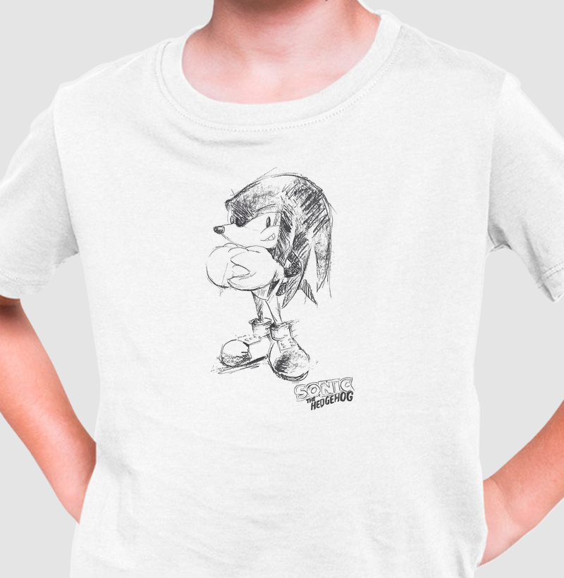 Knuckles - Desenho a Lápis
