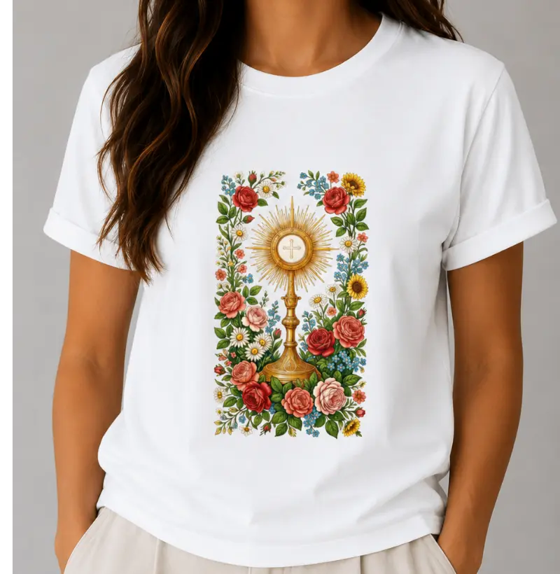 Camiseta Jardim Eucarístico 