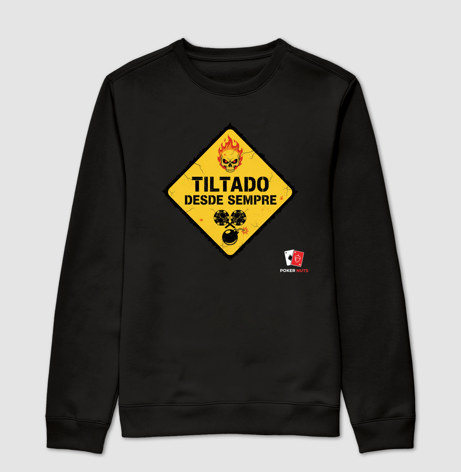 Moletom Suéter Tiltado Desde Sempre