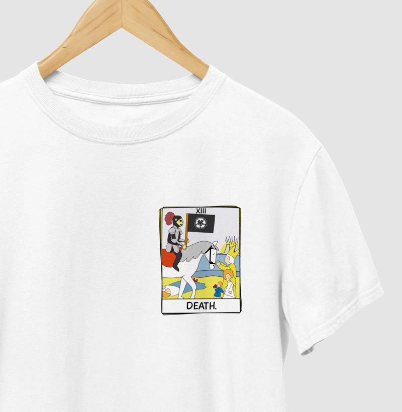Camiseta Death - Estampa Tarot