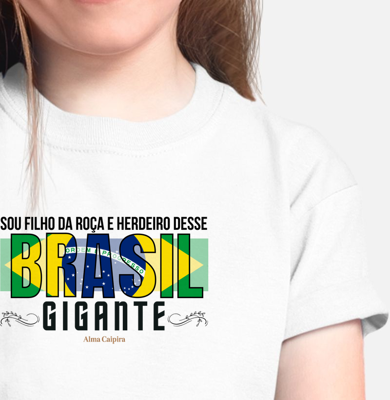 Sou filho da roça, e herdeiro desse Brasil gigante