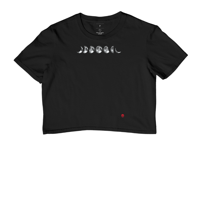 Camiseta fases da lua