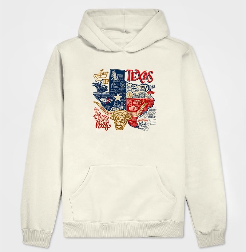 Don't Mess With Texas - Hoodie Moletom