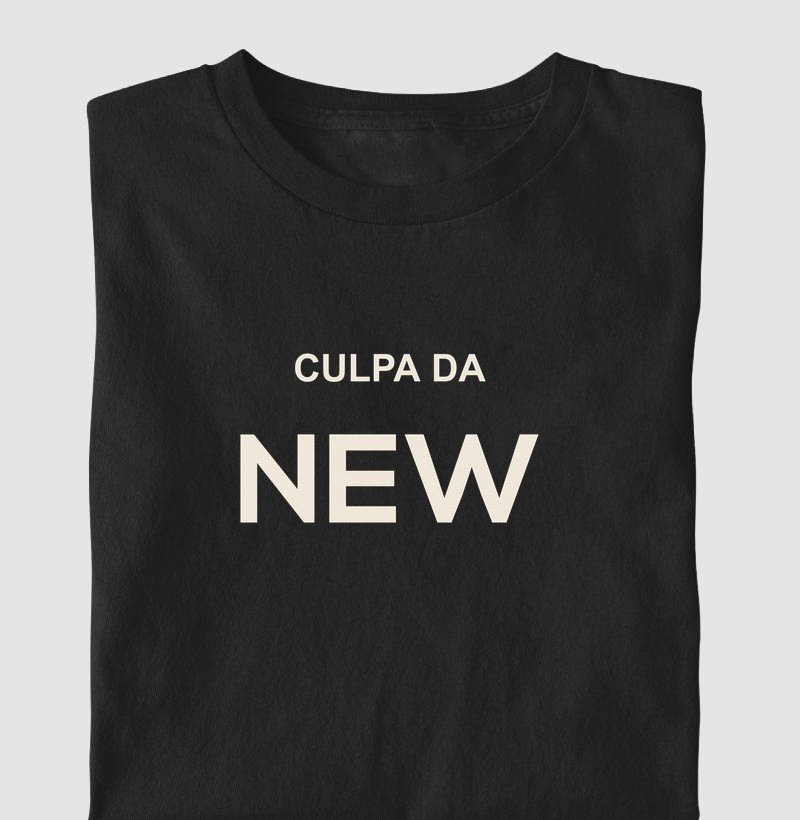 Camiseta Culpa da NEW - Camiseta