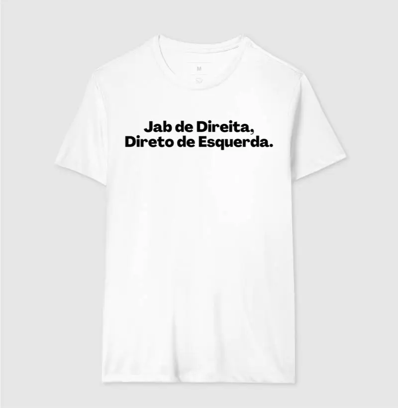 Camiseta Jab&Direto Canhoto