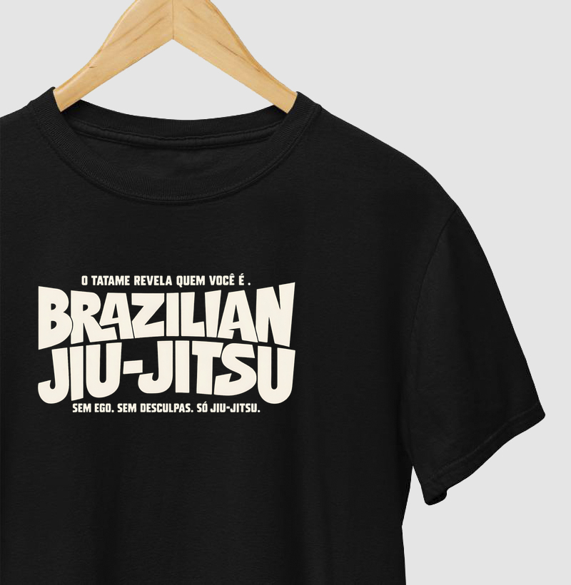 O tatame revela quem você é.  - Camiseta