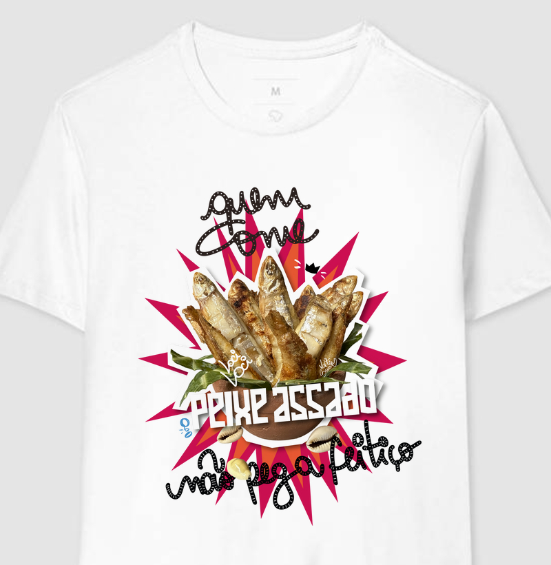 QUEM COME PEIXE ASSADO