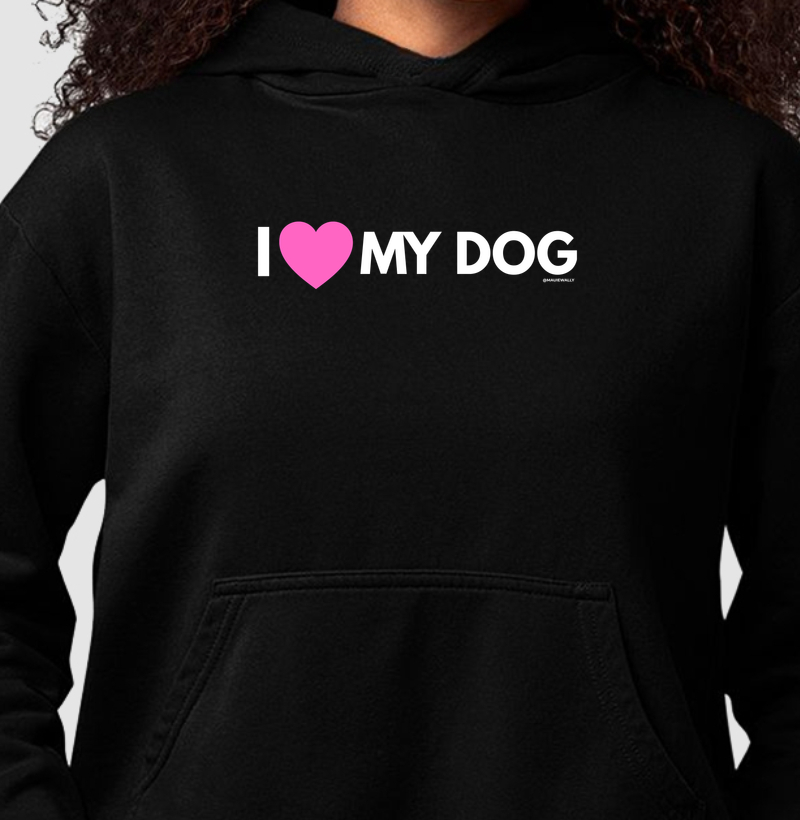 Love my dog pink