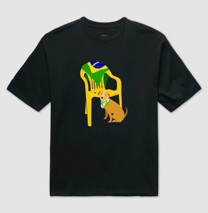 Camiseta Oversized Torcida