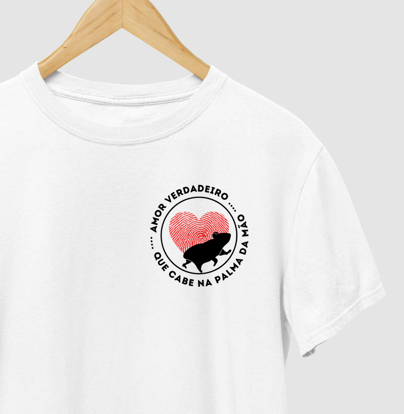 Amor verdadeiro que cabe na palma da mão