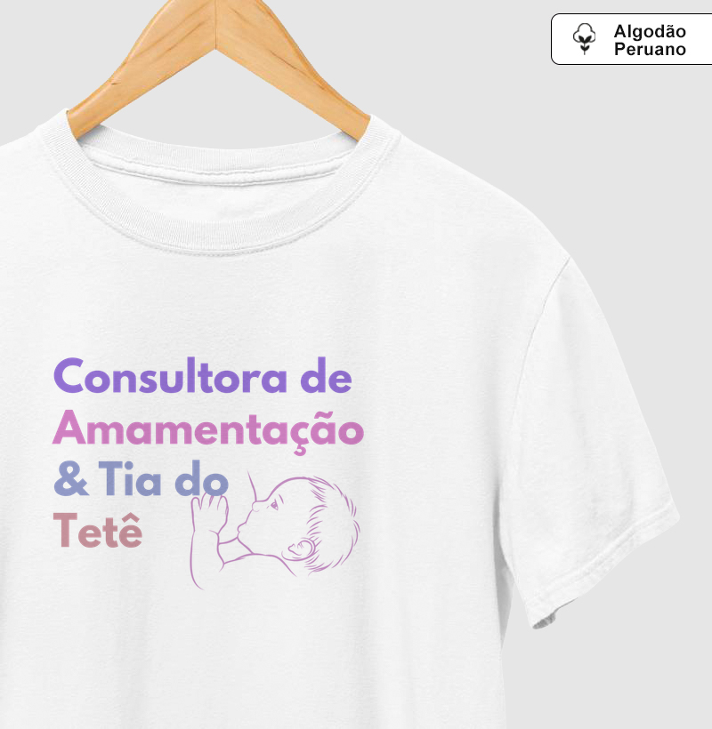 Consultora e Tia do Tetê Algodão Peruano