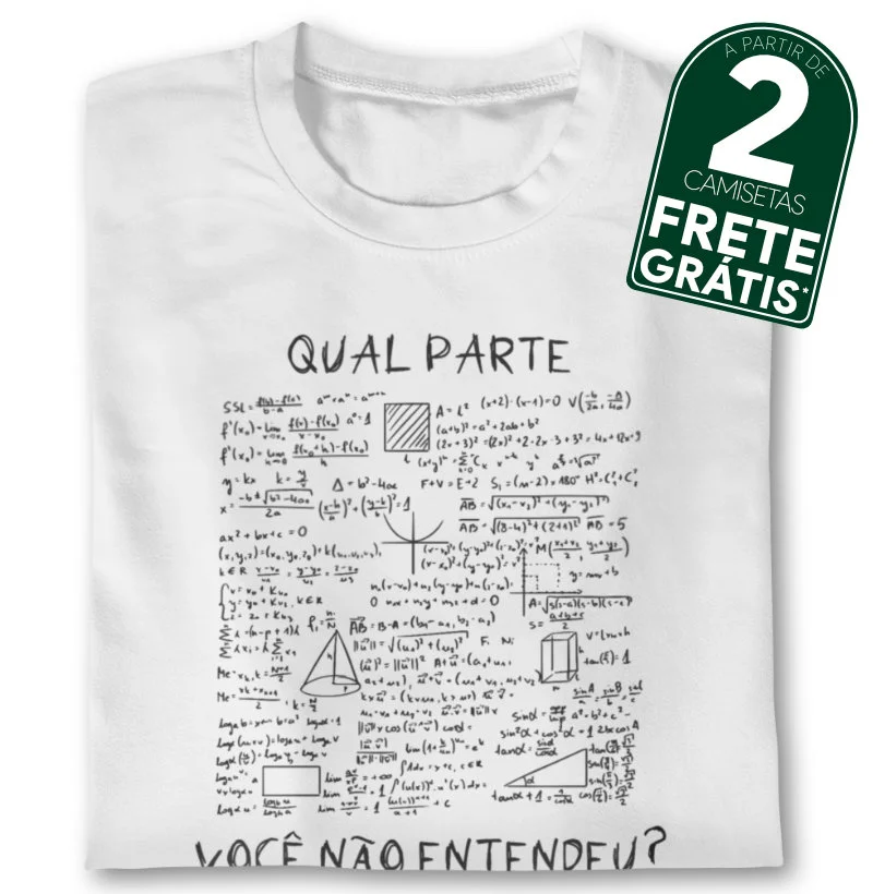 Qual parte você não entendeu? - Matemática