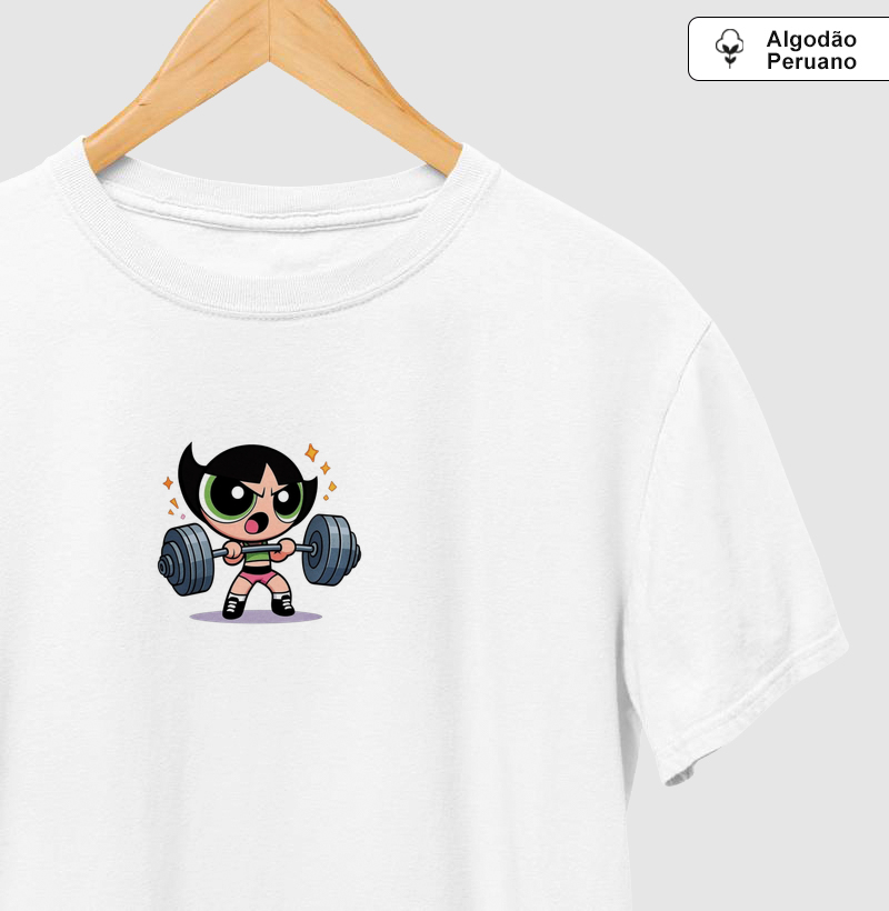 docinho treino - Camiseta Algodão Peruano