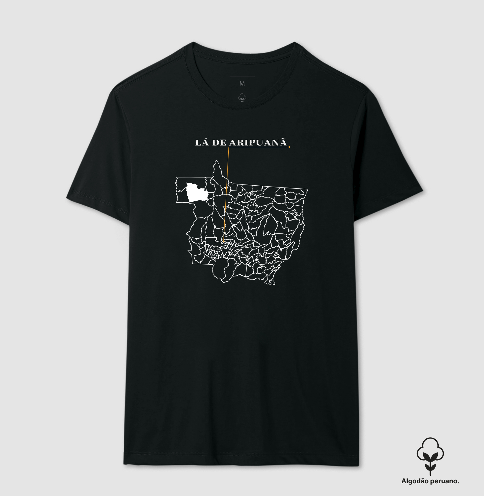Aripuanã | Origem MT - Camiseta Algodão Peruano