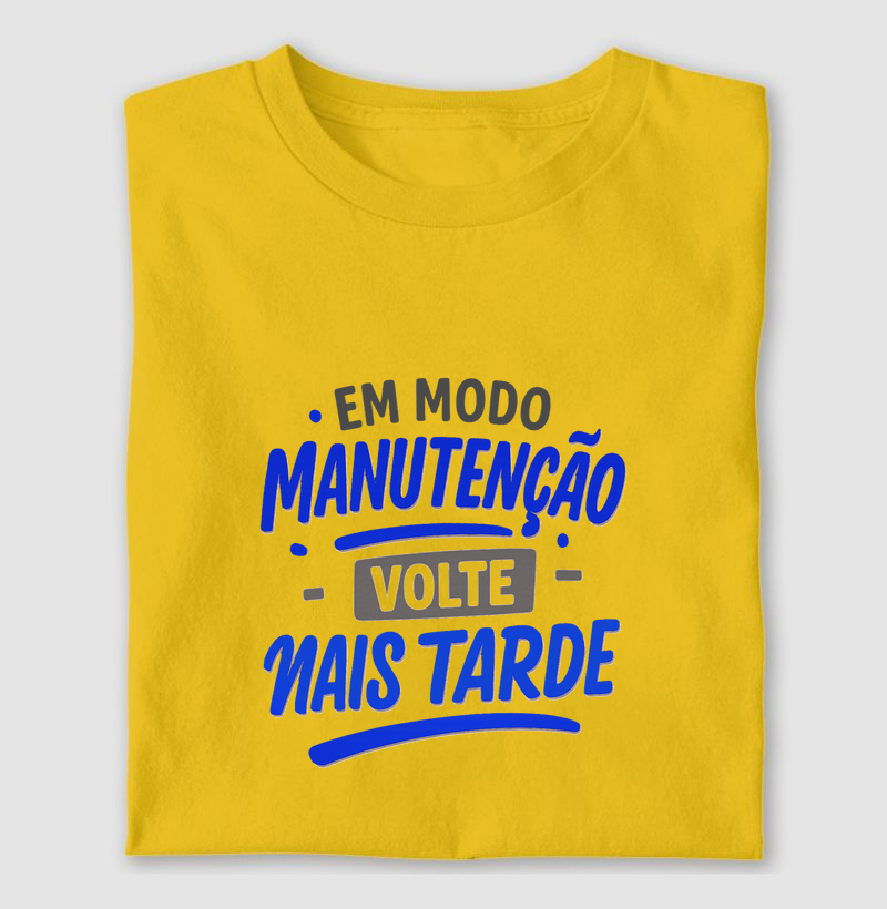 Em Manutenção Volte Mais Tarde