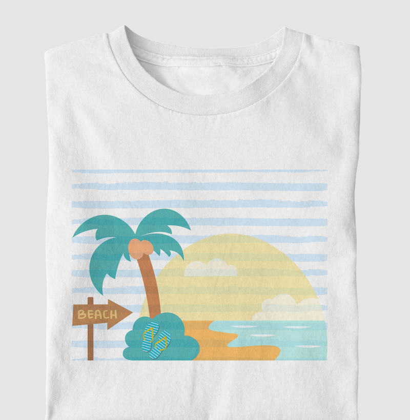 Camiseta Infantil Beach 