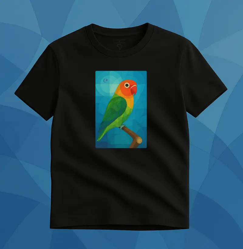 Camiseta Agapórnis - Geométrico 