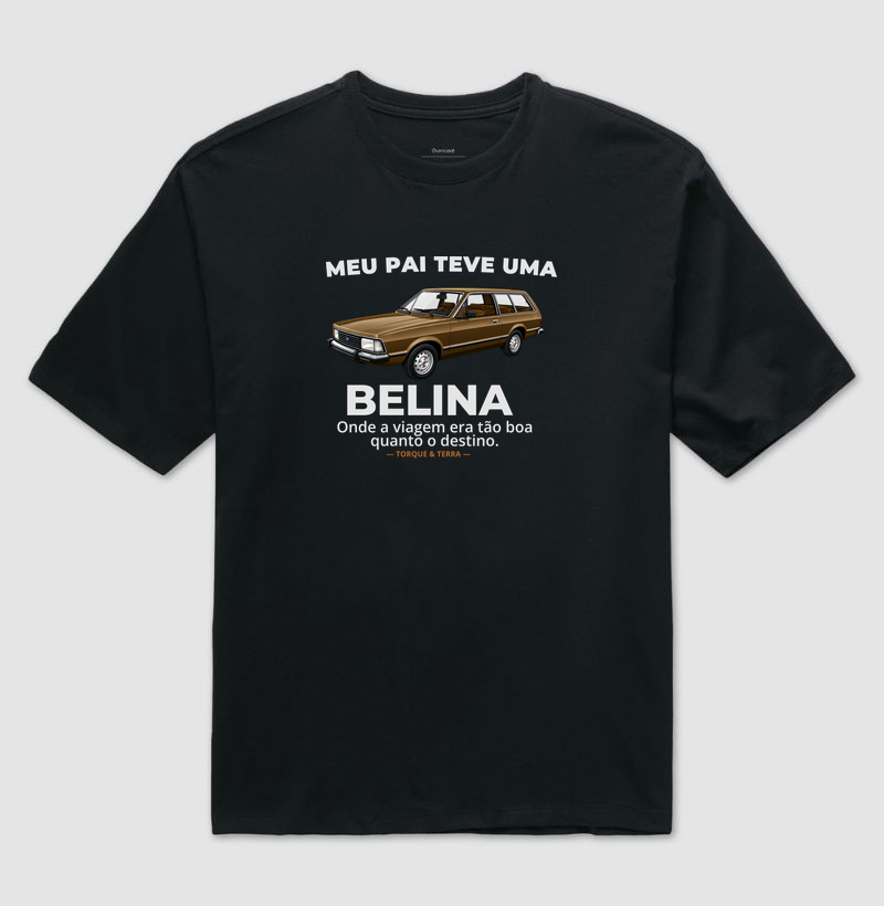 Meu pai teve uma - BELINA - marrom dourado