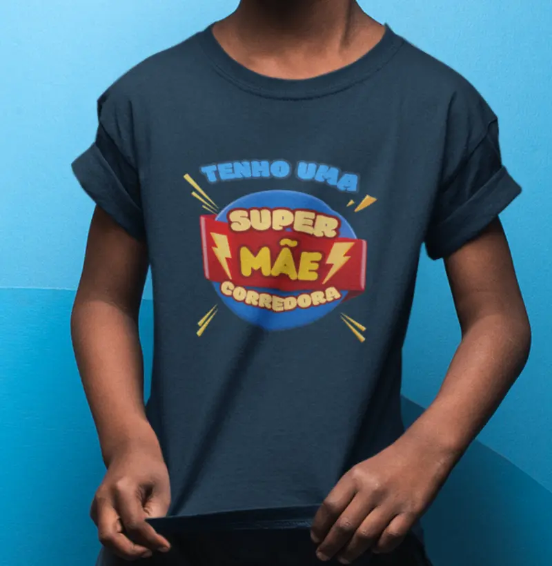 Tenho uma super mãe corredora