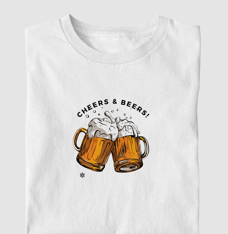 Camiseta Cheers & Beers