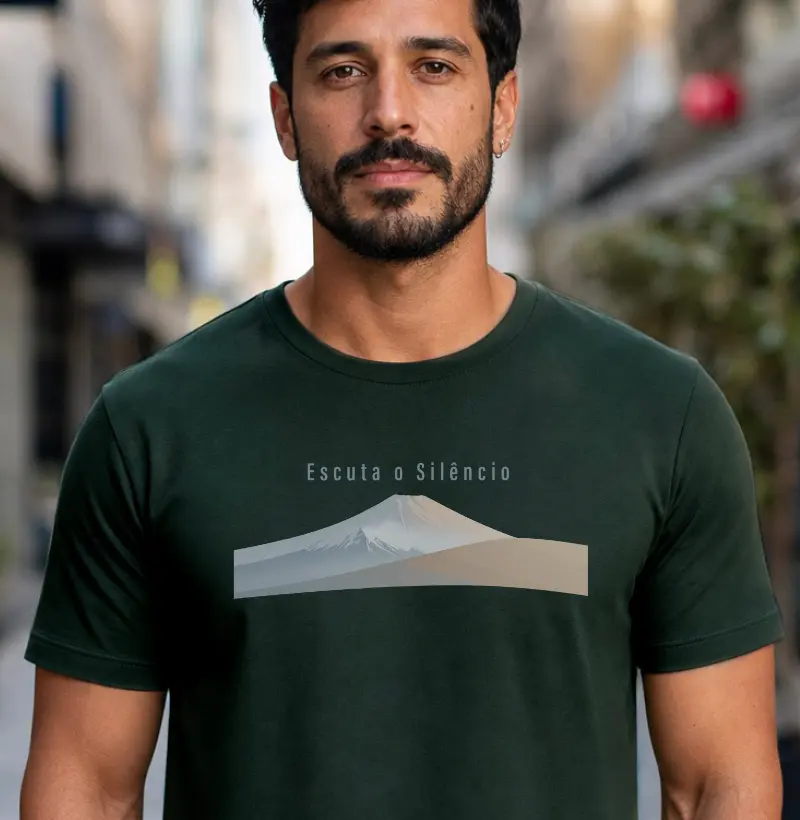 Camiseta Silêncio do Cume | Escuta o Silêncio