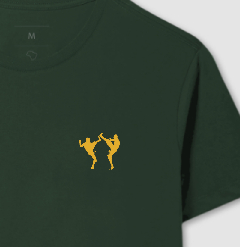 Camiseta minimalista Capoeira