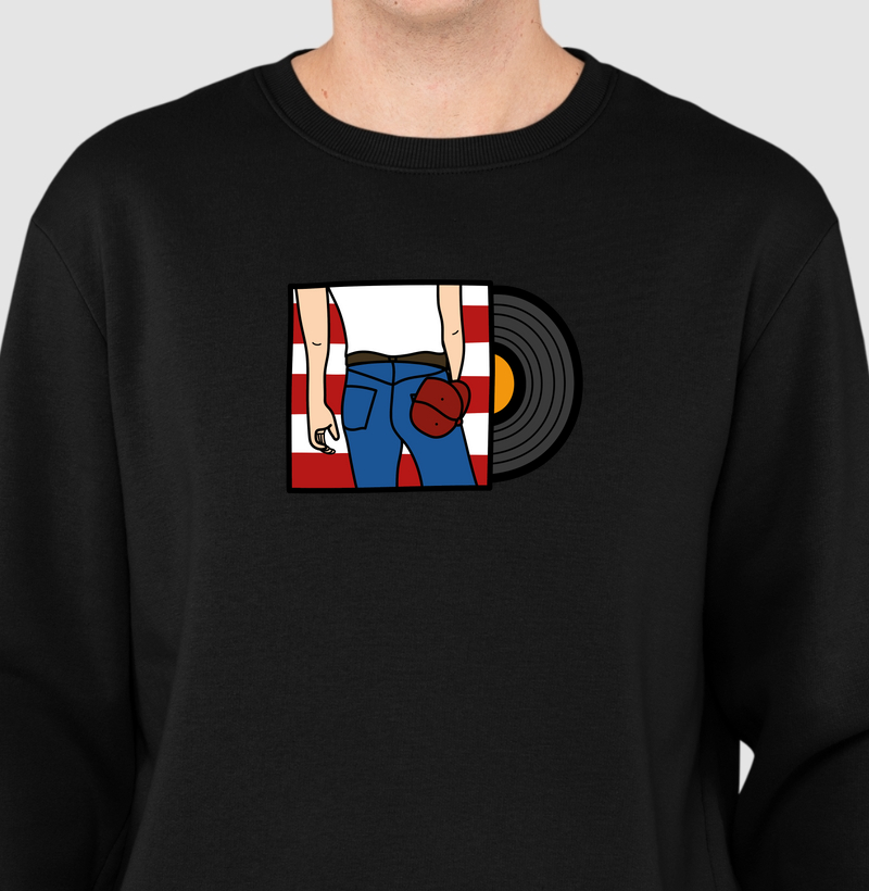 Suéter Moletom Inspiração Bruce Springsteen