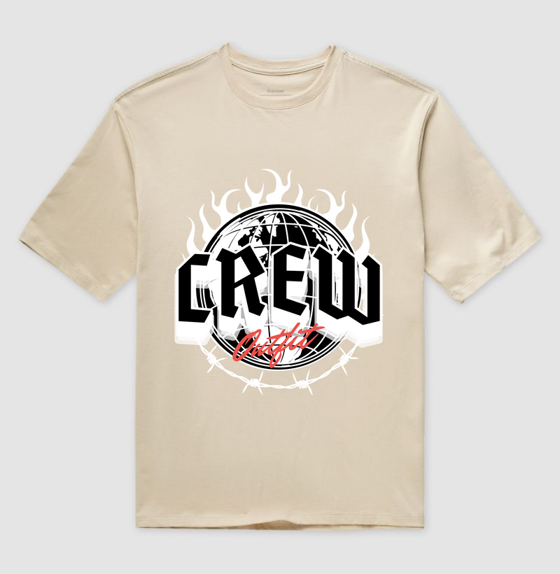 Camiseta Oversized - Big Crew