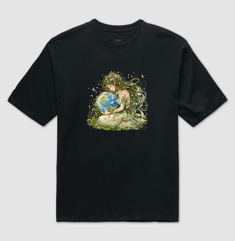 Gaia Delicata - Camiseta Oversized