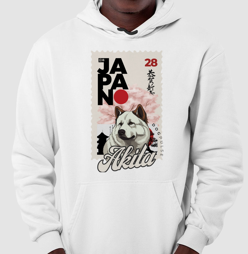 Moletom Nihon Akita Dog Pulse
