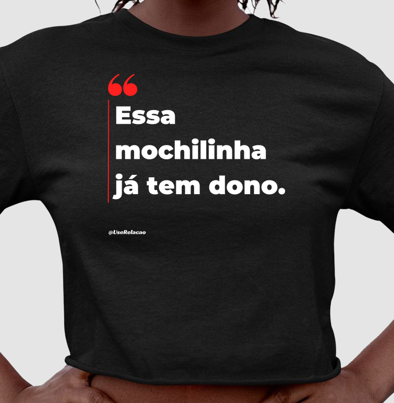 Essa mochilinha já tem dono.