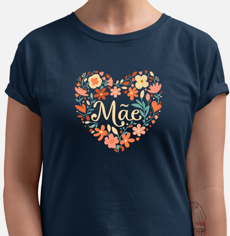 Mãe dentro de coração