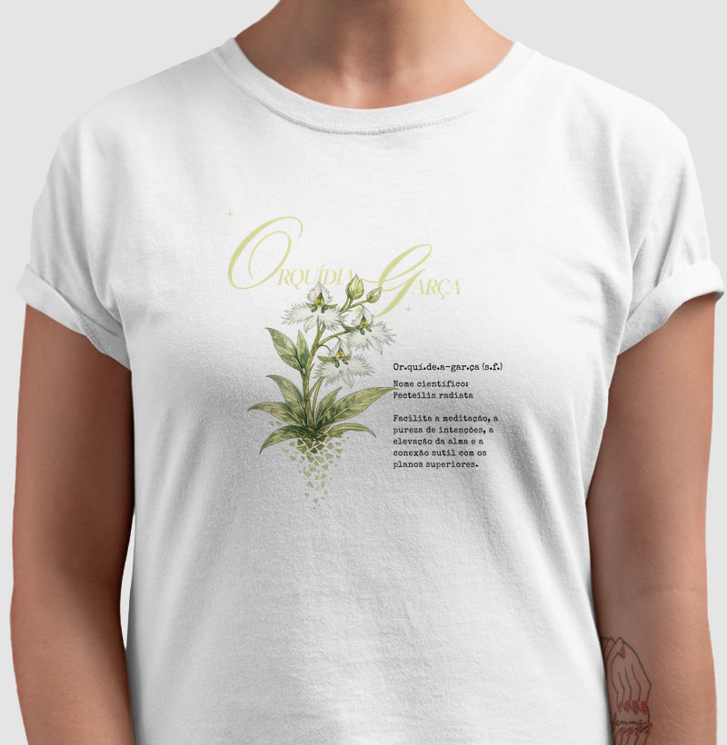 Orquídea Garça