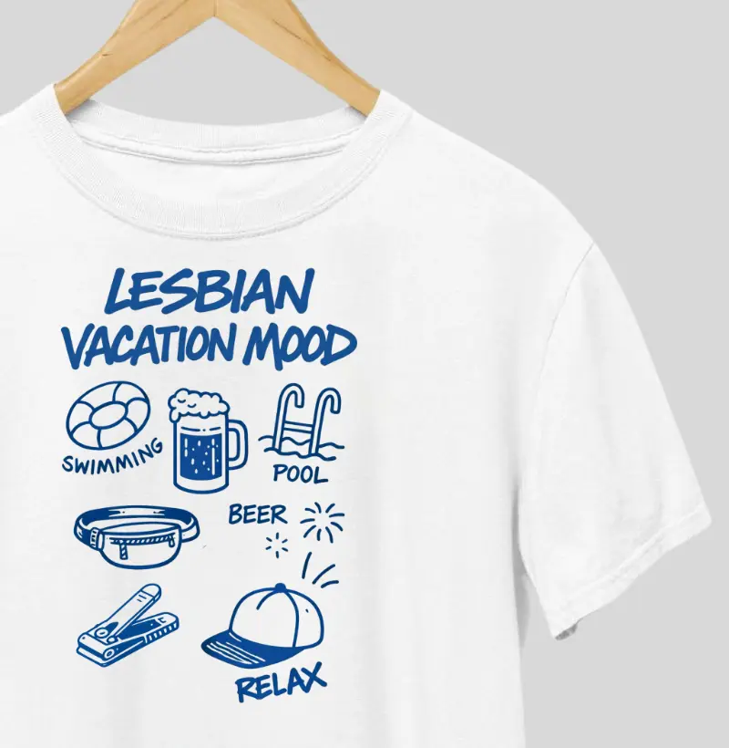 Lesbian vacation mood