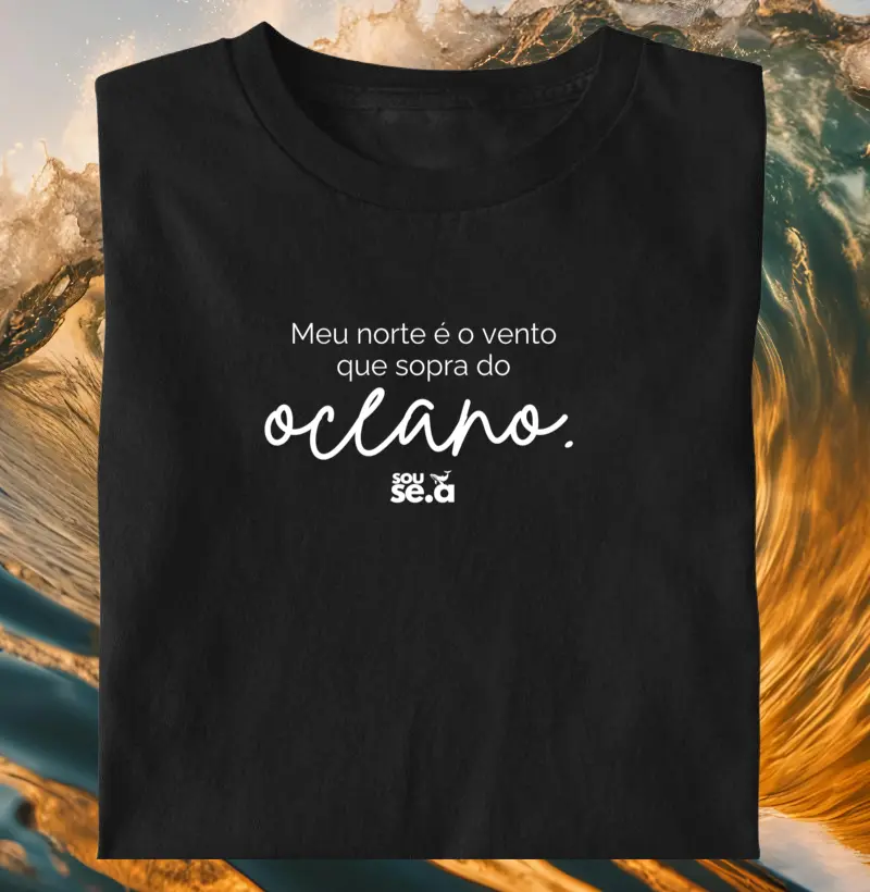 Meu norte é o vento que sopra do oceano