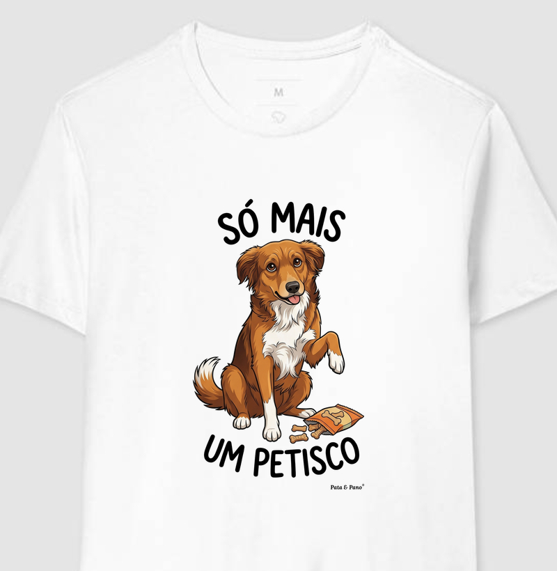 CAMISETA NOSSO MASCOTE PETISCO - Camiseta
